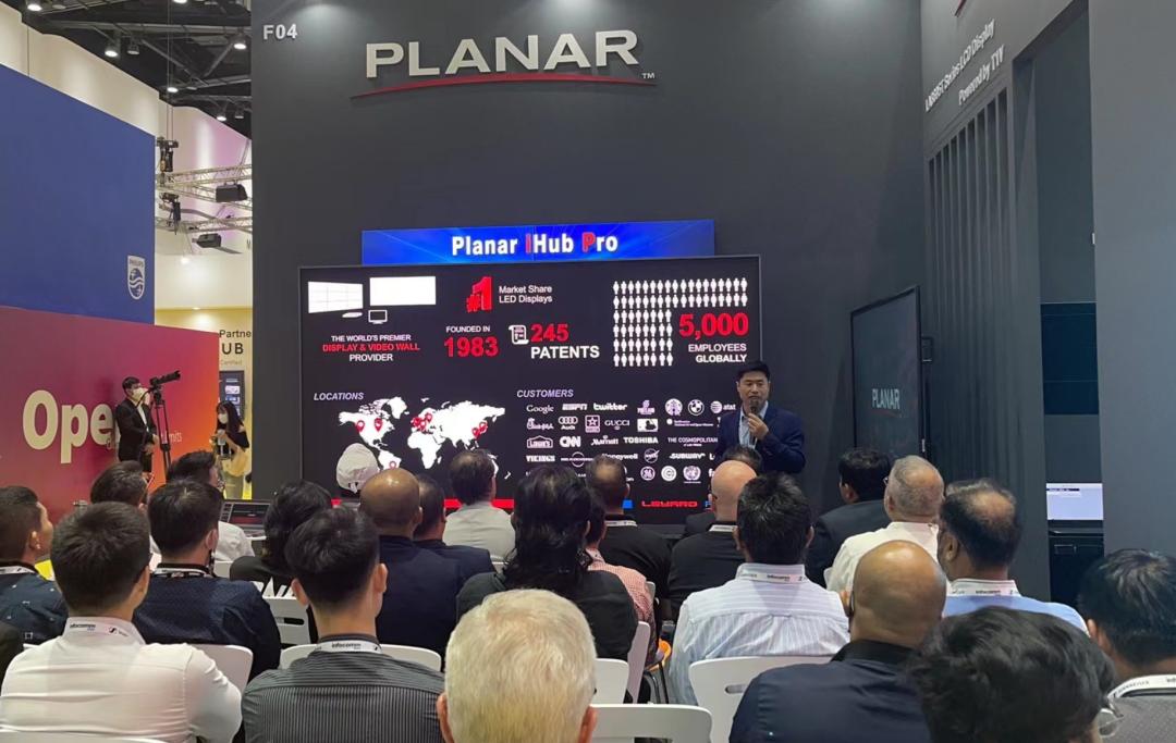 InfoComm Asia | 利亞德Planar全球首發第四代Micro LED智能一體機