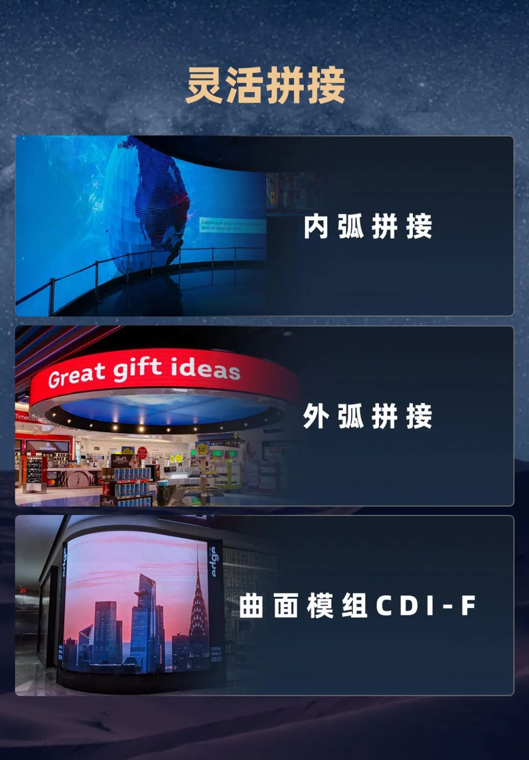 利亞德CDI系列產品