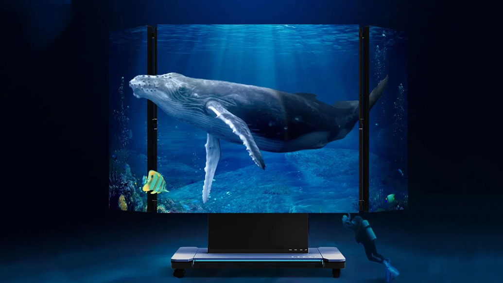  一圖讀懂利亞德135"升降折疊一體機