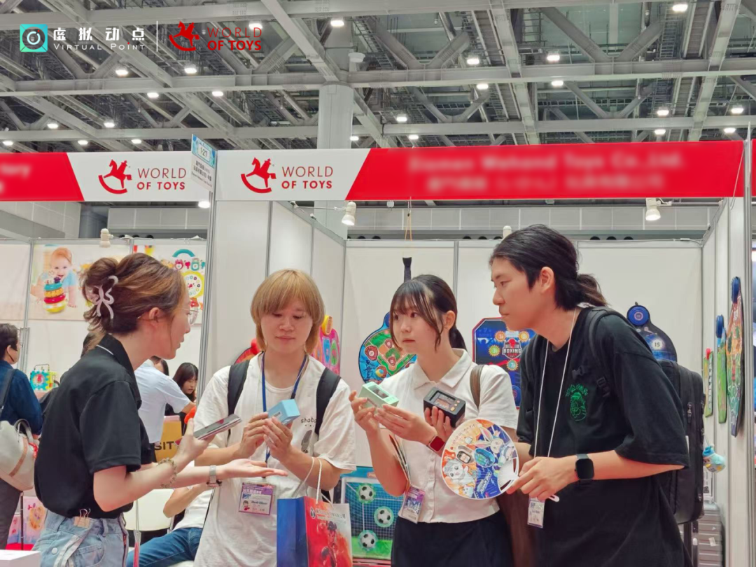 海外首展 | 利亞德·虛擬動點AI玩具亮相2025東京國際玩具展